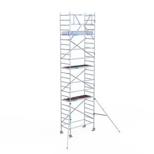 EuroScaffold échafaudage roulant Original 90x190 hauteur travail 8,2 m