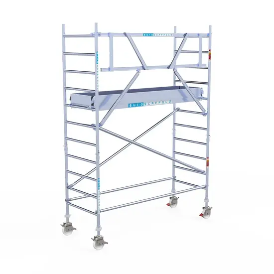 Euroscaffold EuroScaffold échafaudage roulant Original 90x250 hauteur travail 4,2 m