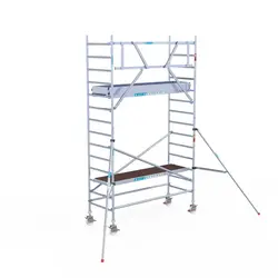 EuroScaffold échafaudage roulant Original 90x250 hauteur travail 5,2 m
