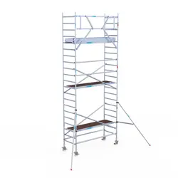EuroScaffold échafaudage roulant Original 90x250 hauteur travail 7,2 m