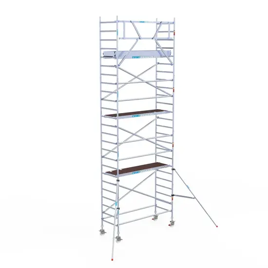 Euroscaffold EuroScaffold échafaudage roulant Original 90x250 hauteur travail 8,2 m