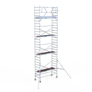 EuroScaffold échafaudage roulant Original 90x250 hauteur travail 9,2 m