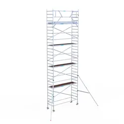 EuroScaffold PRO mobile scaffold tower 90x305 working height 10.2 m