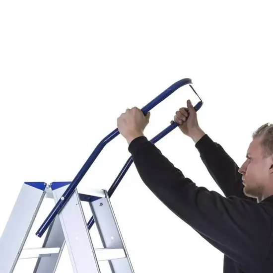 Eurostairs Eurostairs dubbele trapladder 2x3 treden STXD-3