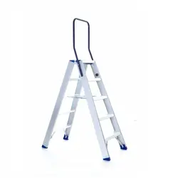 Eurostairs 5-step double-sided stepladder STXD-5