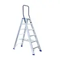 Eurostairs Eurostairs dubbele trapladder 2x6 treden STXD-6