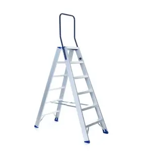 Eurostairs dubbele trapladder 2x6 treden STXD-6