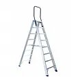 Eurostairs Eurostairs dubbele trapladder 2x8 treden STXD-8
