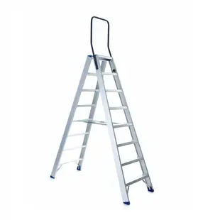 Eurostairs dubbele trapladder 2x8 treden DT-8