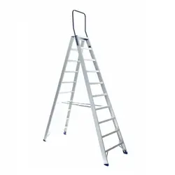 Eurostairs dubbele trapladder 2x10 treden DT-10