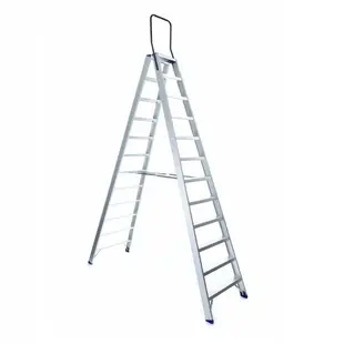 Eurostairs 12-step double-sided stepladder DT-12