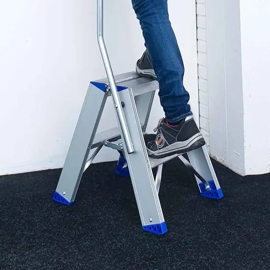 Eurostairs Eurostairs dubbele trapladder 2x2 treden STXD-2