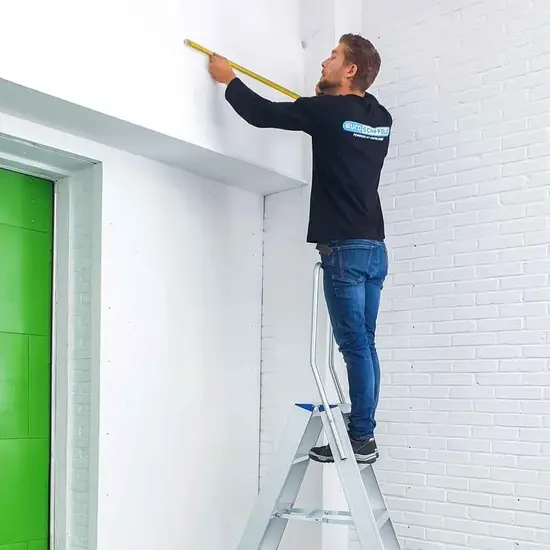 Eurostairs Eurostairs dubbele trapladder 2x5 treden STXD-5