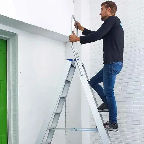 Eurostairs Eurostairs dubbele trapladder 2x7 treden STXD-7