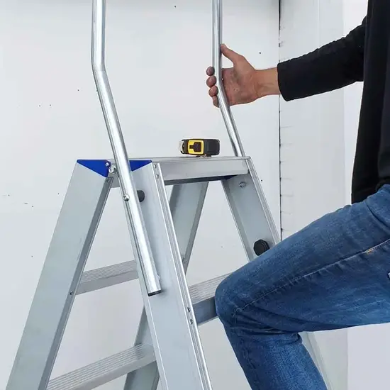 Eurostairs Eurostairs dubbele trapladder 2x7 treden STXD-7