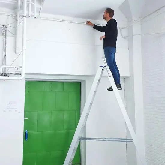 Eurostairs Eurostairs dubbele trapladder 2x11 treden STXD-11