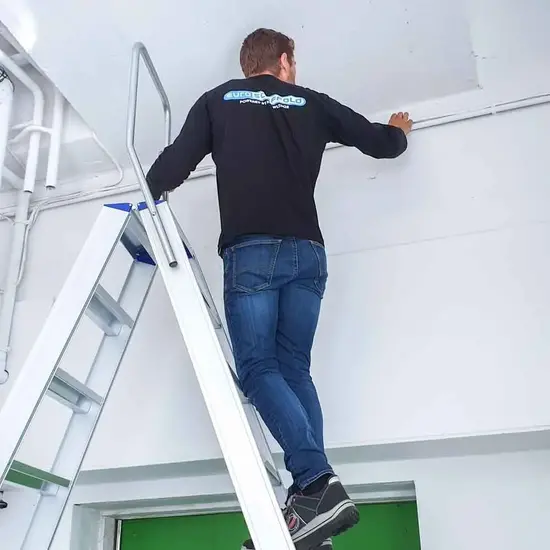 Eurostairs Eurostairs dubbele trapladder 2x12 treden STXD-12