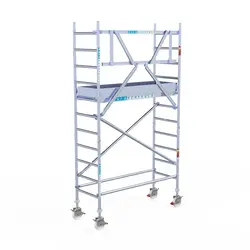 Euroscaffold échafaudage roulant Original 75x190 - 4,2 m hauteur travail