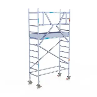 Euroscaffold mobile scaffold Original 75x190 - 4.2 m working height