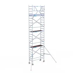 Euroscaffold échafaudage roulant Original 75x190 - 8,2 m hauteur travail