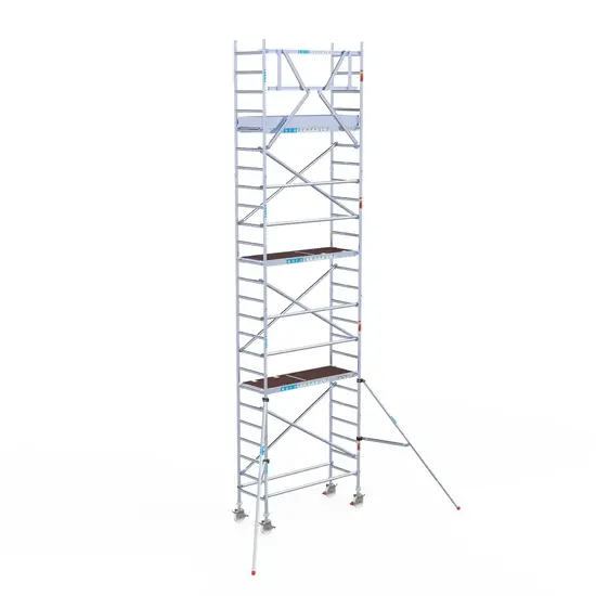 Euroscaffold Euroscaffold échafaudage roulant Original 75x190 - 8,2 m hauteur travail