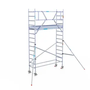 Euroscaffold PRO échafaudage roulant 75 x 250 x 5,2 m hauteur travail