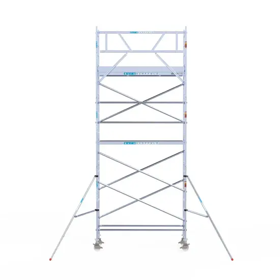 Euroscaffold Euroscaffold échafaudage roulant Original 75x250 - 7,2 m hauteur travail
