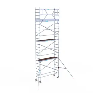Euroscaffold échafaudage roulant Original 75x250 - 8,2 m hauteur travail