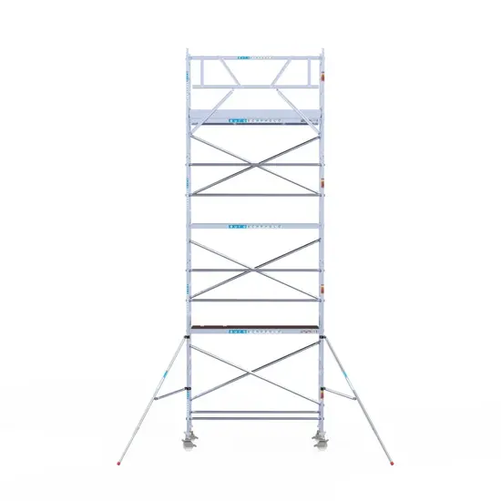 Euroscaffold Euroscaffold échafaudage roulant Original 75x250 - 8,2 m hauteur travail