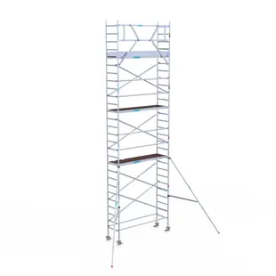 Euroscaffold PRO échafaudage roulant 75 x 250 x 9,2 m hauteur travail