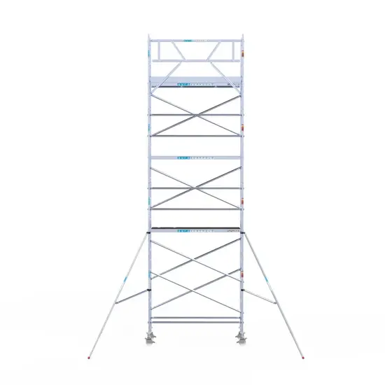 Euroscaffold Euroscaffold échafaudage roulant Original 75x250 - 9,2 m hauteur travail