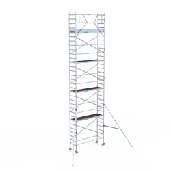 Euroscaffold mobile scaffold Original 75x250 - 10.2 m working height
