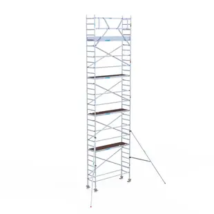 Euroscaffold échafaudage roulant Original 75x250 - 10,2 m hauteur travail