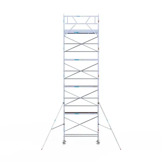 Euroscaffold Euroscaffold échafaudage roulant Original 75x250 - 10,2 m hauteur travail
