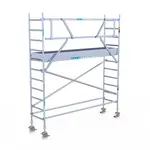 Euroscaffold Euroscaffold échafaudage roulant Original 75x305 - 4,2 m hauteur travail
