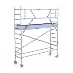 Euroscaffold rolsteiger Original 75x305 - 4,2 m werkhoogte