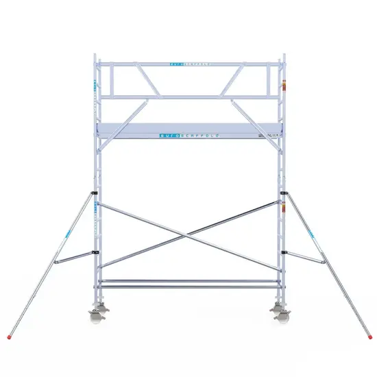 Euroscaffold Euroscaffold échafaudage roulant Original 75x305 - 5,2 m hauteur travail