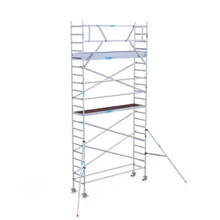 Euroscaffold PRO échafaudage roulant 75 x 305 x 7,2 m hauteur travail