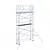 Euroscaffold Euroscaffold mobile scaffold Original 75x305 - 7.2 m working height