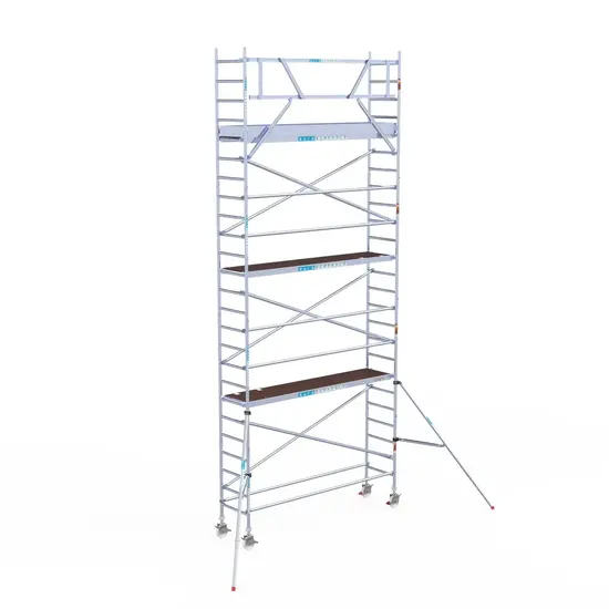 Euroscaffold Euroscaffold échafaudage roulant Original 75x305 - 8,2 m hauteur travail