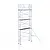 Euroscaffold Euroscaffold rolsteiger Original 75x305 - 9,2 m werkhoogte