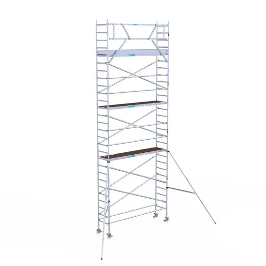 Euroscaffold Euroscaffold échafaudage roulant Original 75x305 - 9,2 m hauteur travail