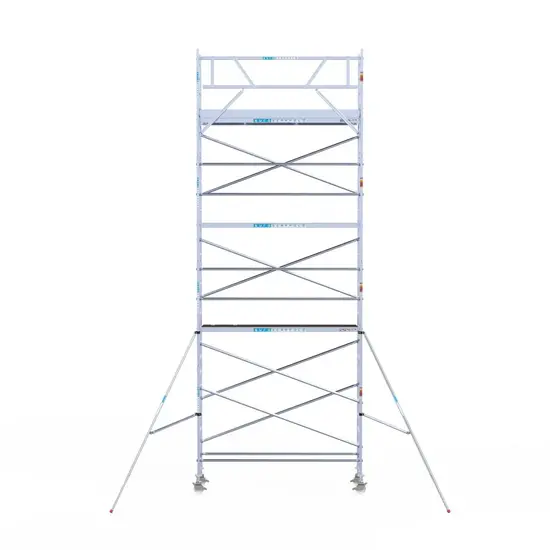 Euroscaffold Euroscaffold échafaudage roulant Original 75x305 - 9,2 m hauteur travail