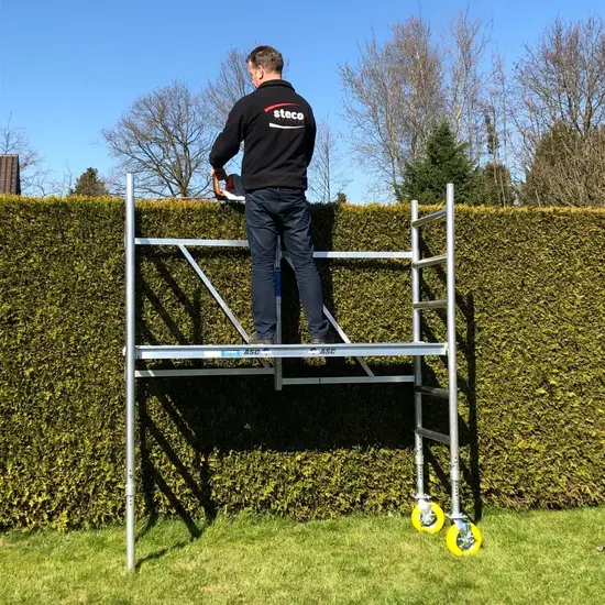 ASC ASC échafaudage de jardin A-Line hauteur de travail 3 m