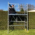 ASC ASC échafaudage de jardin A-Line hauteur de travail 3,85 m