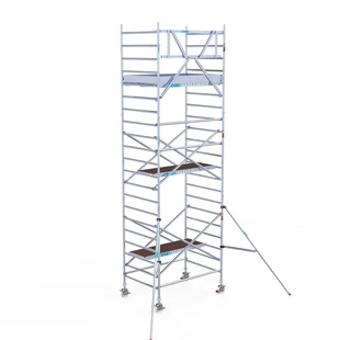 Euroscaffold échafaudage roulant Original 135x190 - 7,2 m hauteur travail