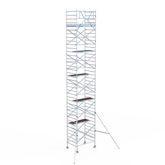 Euroscaffold Euroscaffold échafaudage roulant Original 135x190 - 12,2 m hauteur travail