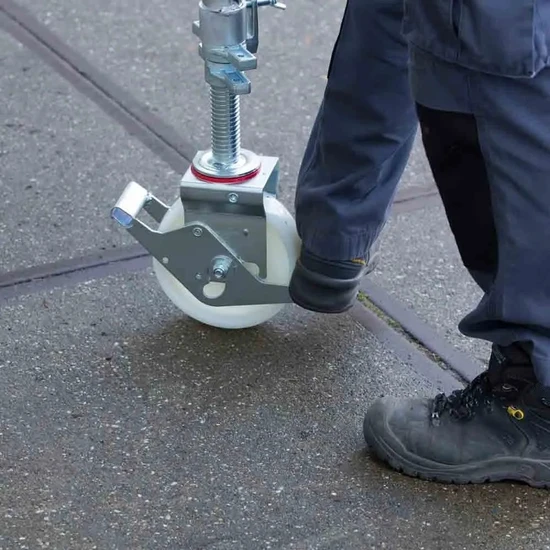 Euroscaffold Euroscaffold échafaudage roulant Original 135x250 - 4,2 m hauteur travail