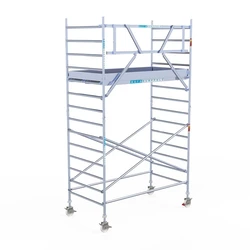 Euroscaffold PRO mobile scaffold tower 135x250 x 5.2 m working height