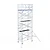 Euroscaffold Euroscaffold mobile scaffold Original 135x250 - 8.2 m working height